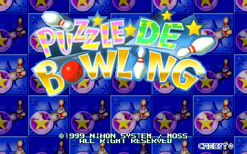 Puzzle De Bowling (Japan) screen shot title